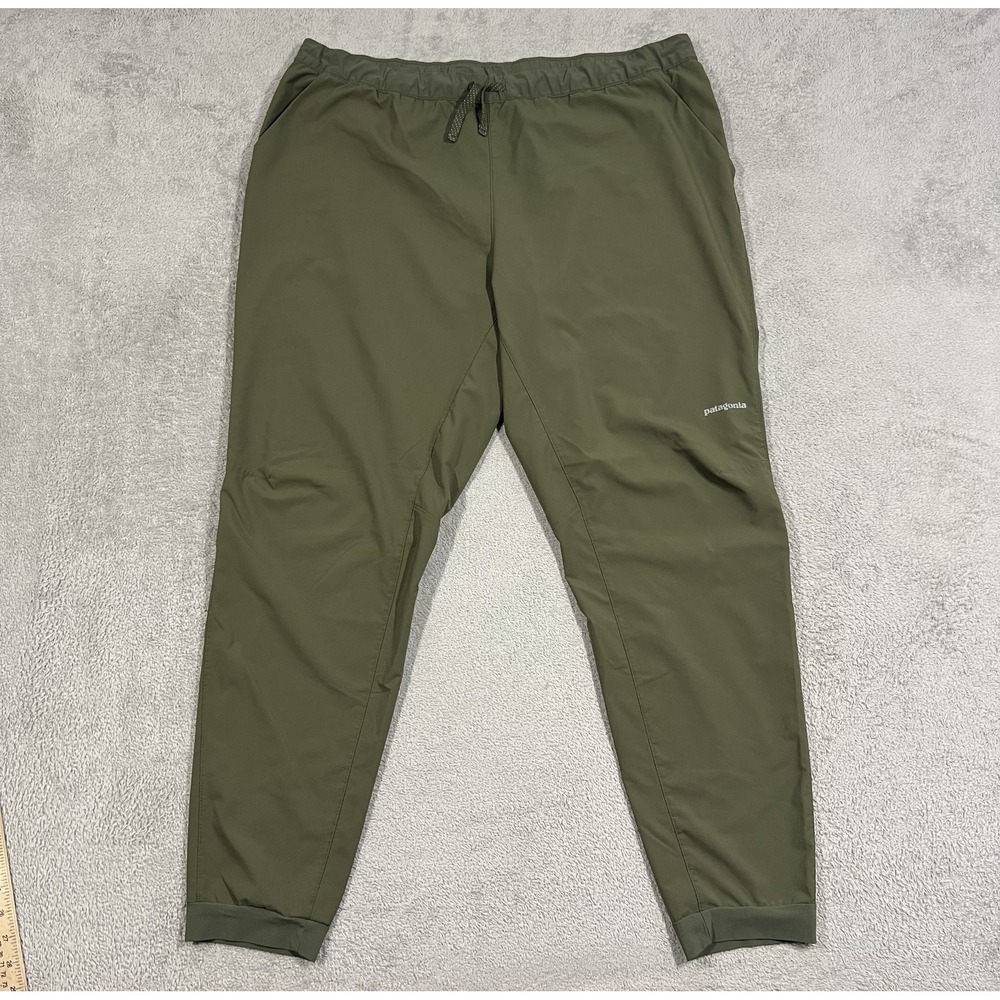 Patagonia Terrebonne Jogger Pants Mens 2XL Green Performance Hiking 24540